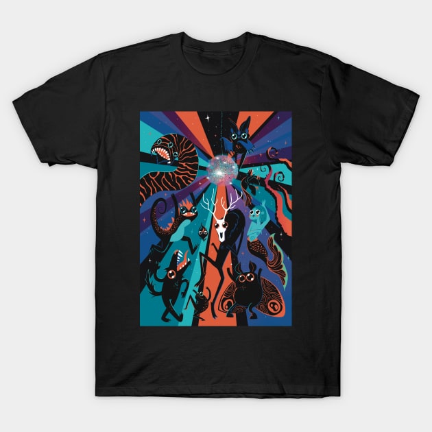 Cryptid Disco T-Shirt by Sloosh